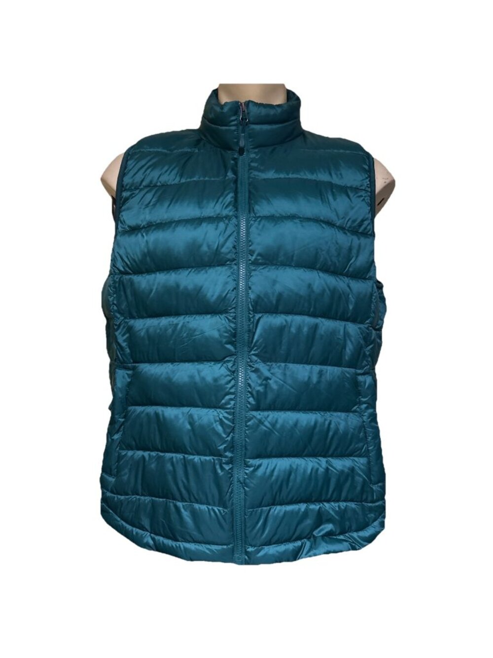 32 Degrees Men’s XXL Lightweight Quilted Puffer Vest Green Layering